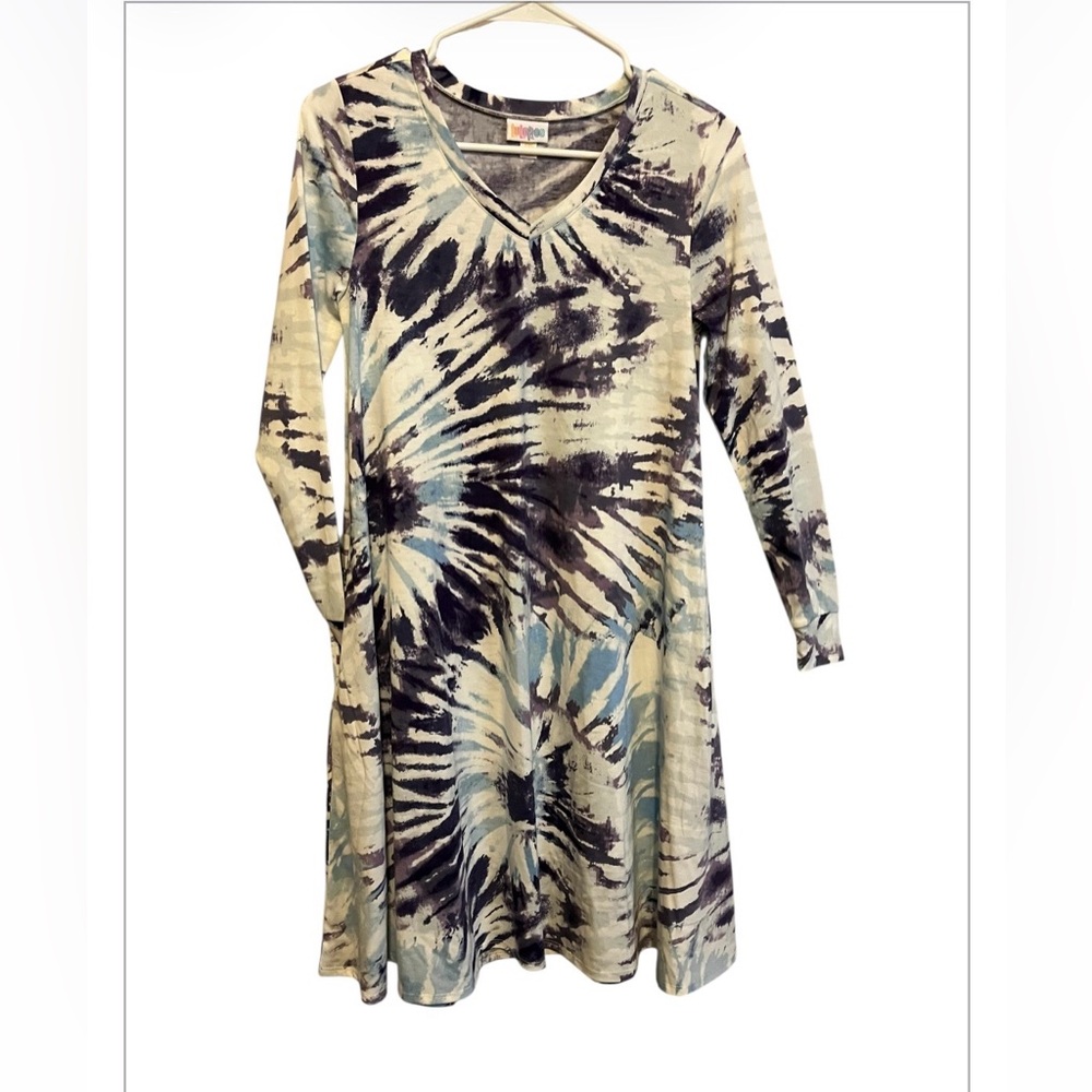 TIE DYE MINI DRESS BY LULAROE